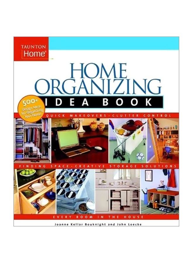 Home Organizing Idea Book Hardcover English by Joanne Kellar Bouknight - 01 February 2006