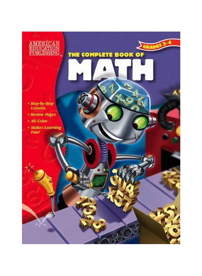 The Complete Book Of Math, Grades 3 - 4 Paperback English - 14 Jul 2000 