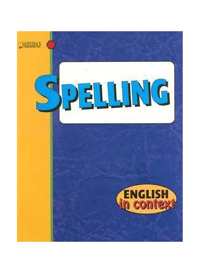 Spelling paperback english - 02 Feb 2008