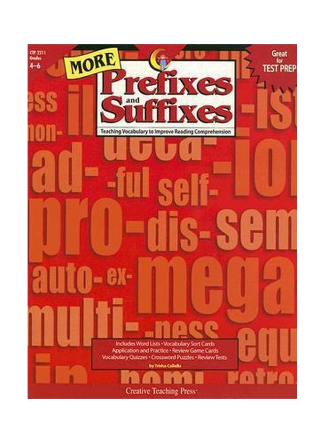 More Prefixes And Suffixes, Grades 4-6 Paperback English by Trisha Callella - 1 Sep 2007