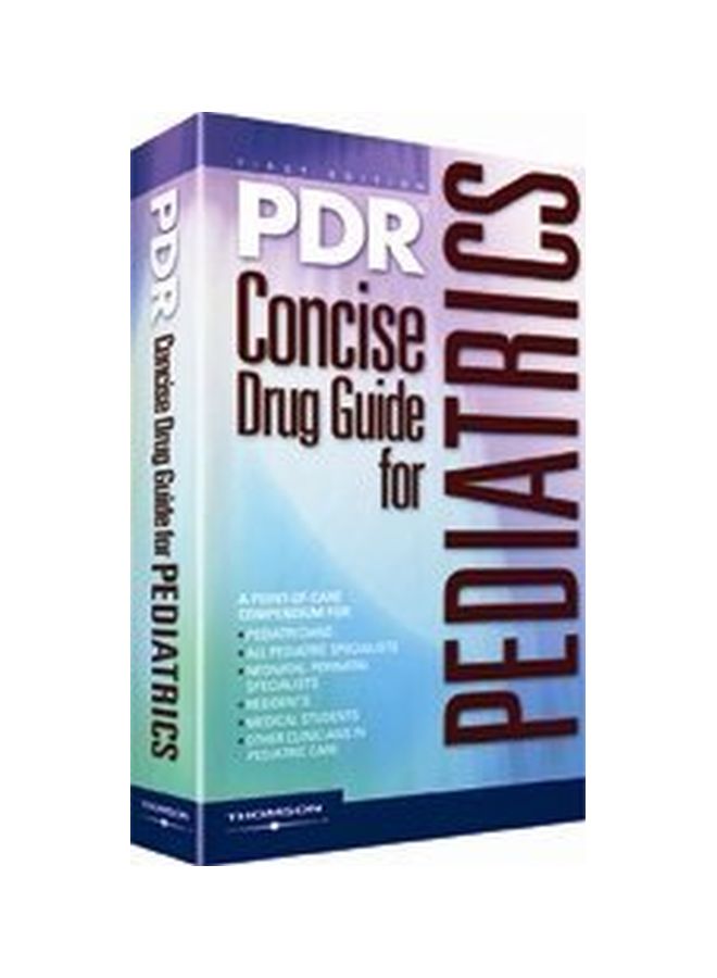 PDR Concise Drug Guide For Pediatrics Paperback English - 17 Mar 2008 
