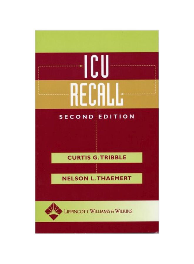 ICU Recall Paperback English - 01 Apr 2004 