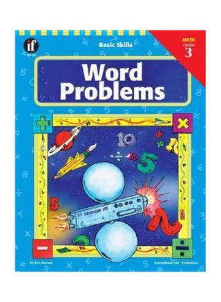Basic Skills Word Problems: Grade 3 Paperback English by Kim Thoman - 36189 - v1607408327/N42763124A_1