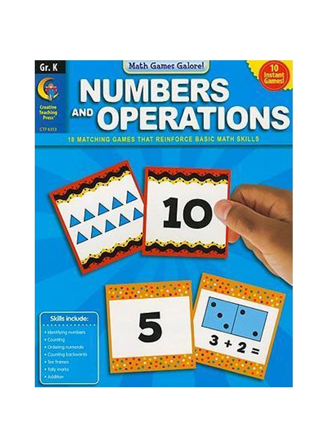 Numbers And Operations Grade K paperback english - 02 Mar 2009 