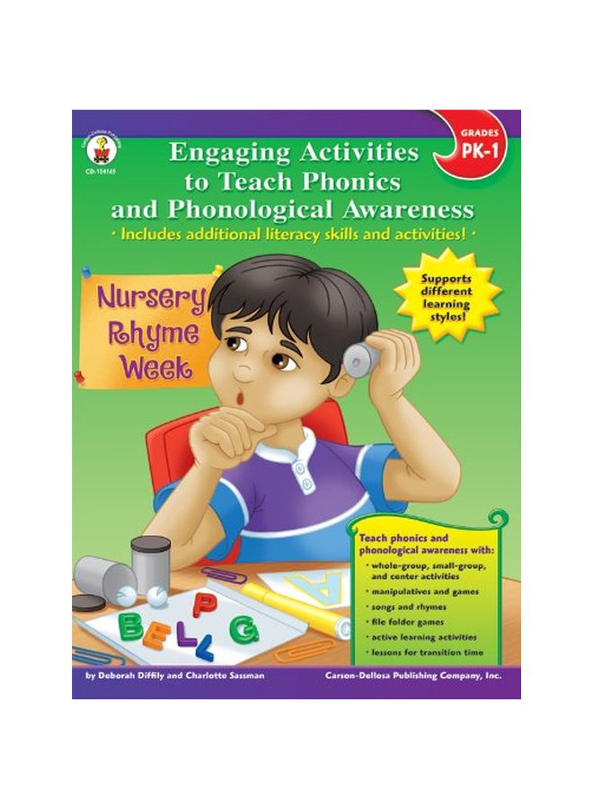 Engaging Activities To Teach Phonics And Phonological Awareness, Grades PK - 1 Paperback English by Deborah Diffily - 02 Jan 2006
