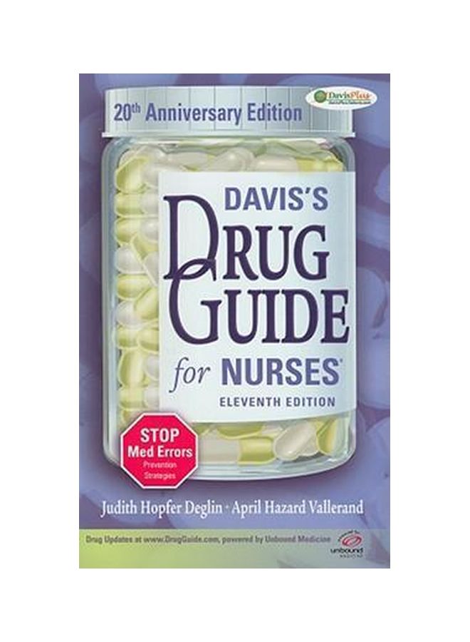 Davis's Drug Guide For Nurses Paperback English by F.A. Davis Company - 30 Sep 2008