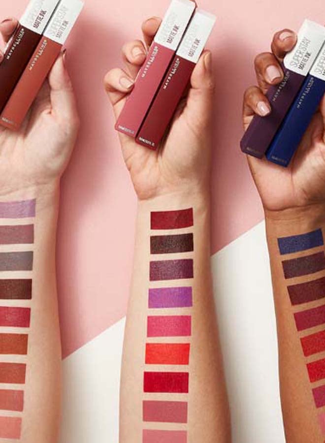 MAYBELLINE NEW YORK - Maybelline New York Superstay Matte Ink Liquid Lipstick - 20 Pioneer 20 Pioneer - Image 1