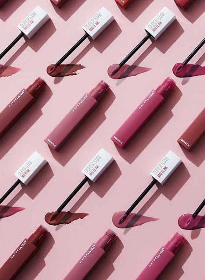 MAYBELLINE NEW YORK Maybelline New York Superstay Matte Ink Liquid Pinks Lipstick - 180 Revolutionary 180 Revolutionary  - Image 3