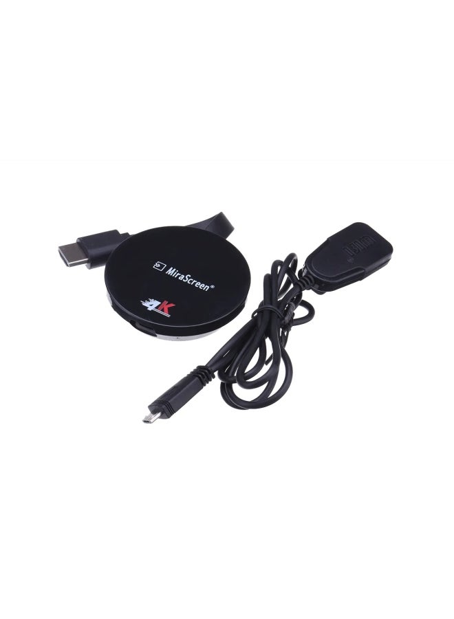 G7 Plus 2.4Ghz 5G Wireless 4K 1080P HD H.265 Display Dongle TV Stick suport Miracast DLNA Air Play black - Image 5