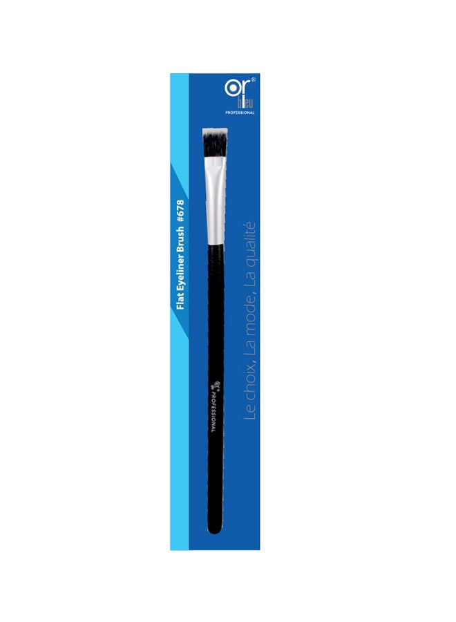 Or Bleu Flat Eyeliner Brush Black - Image 2