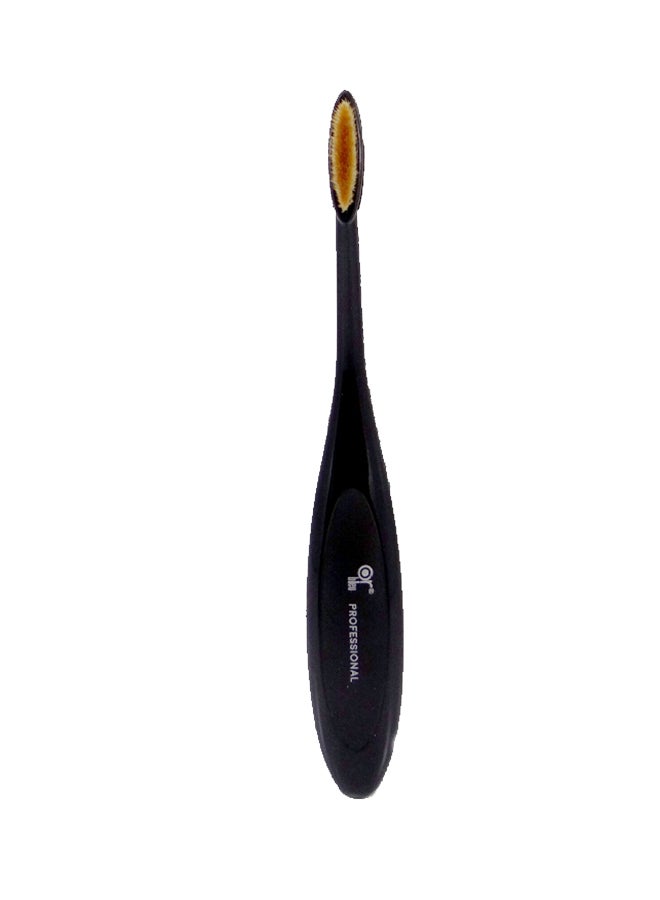 Curved Makeup Brush With Thin Head Black - v1607410309/N40589322A_1