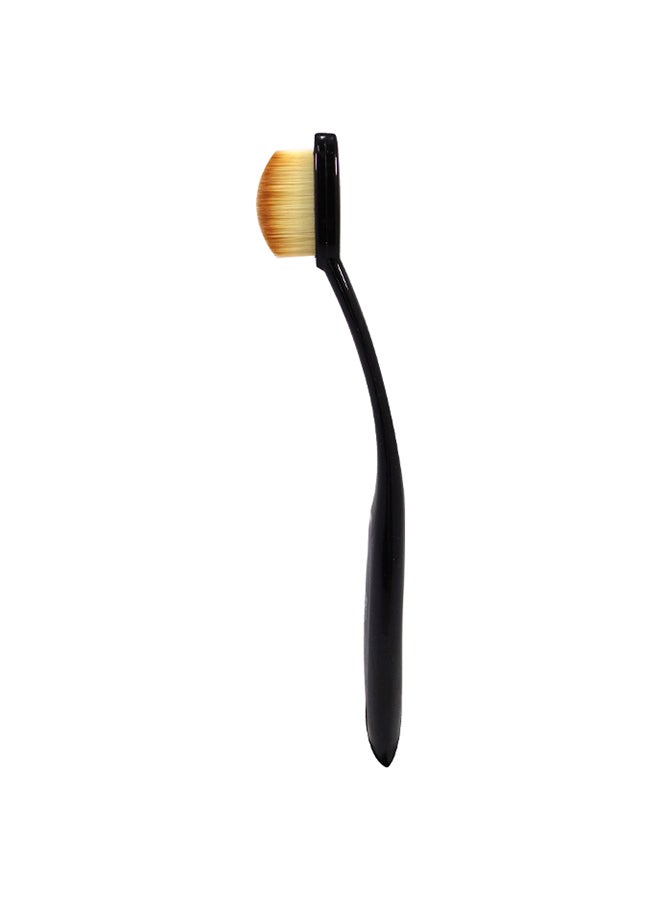 Curved Makeup Brush With Thin Head Black - v1607410309/N40589322A_2