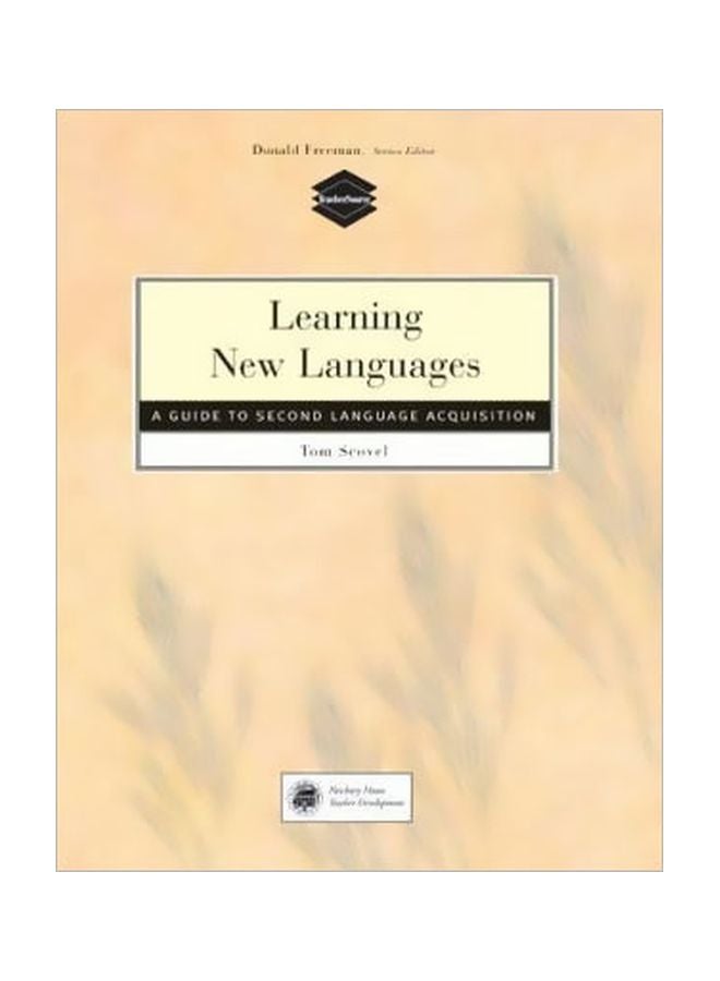Learning New Languages: A Guide To Second Language Acquisition Paperback English by Tom Scovel - 26 Jan 2001 