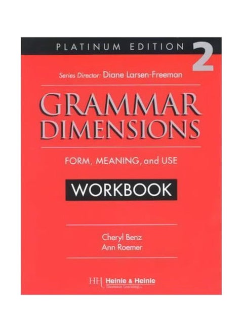 Grammar Dimensions: Form, Meaning And Use Board Book English by Cheryl Benz - 01 Mar 2000