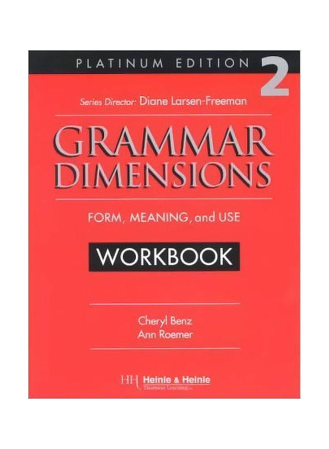 null - Grammar Dimensions: Form, Meaning And Use Board Book English by Cheryl Benz - 01 Mar 2000 - Image 1