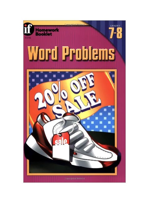 Word Problems Grades 7 - 8 paperback english - 29 Jan 1999