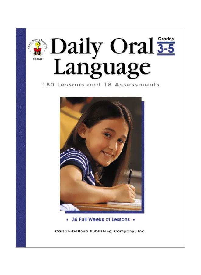 Daily Oral Language: 180 Lessons And 18 Assessments: Grades 3 - 5 Paperback English by Gregg O Byers - 01 Jul 2001