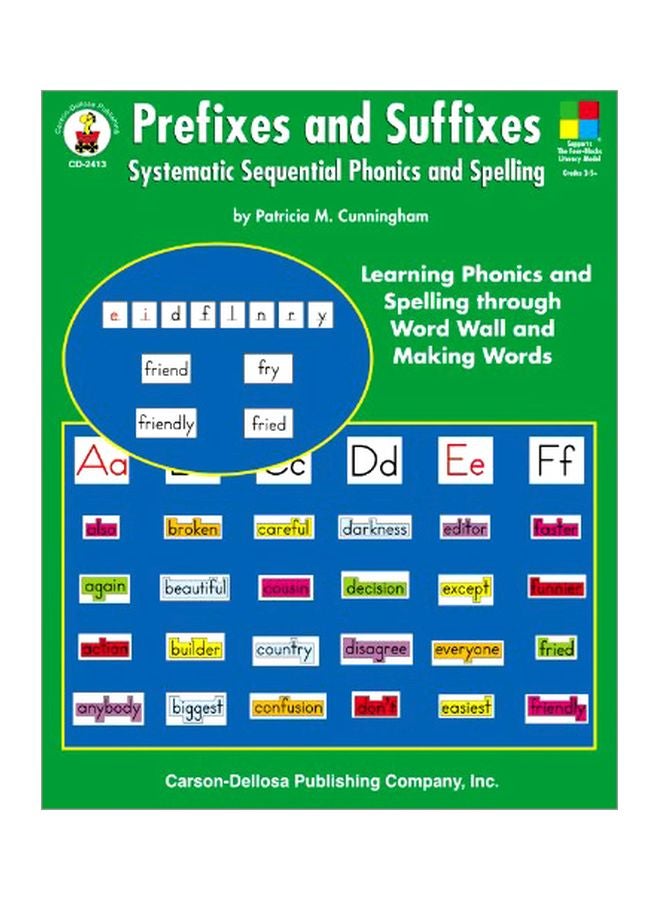 Prefixes And Suffixes: Grades 3-8 Paperback English by Patricia M Cunningham - 17 Sep 2002