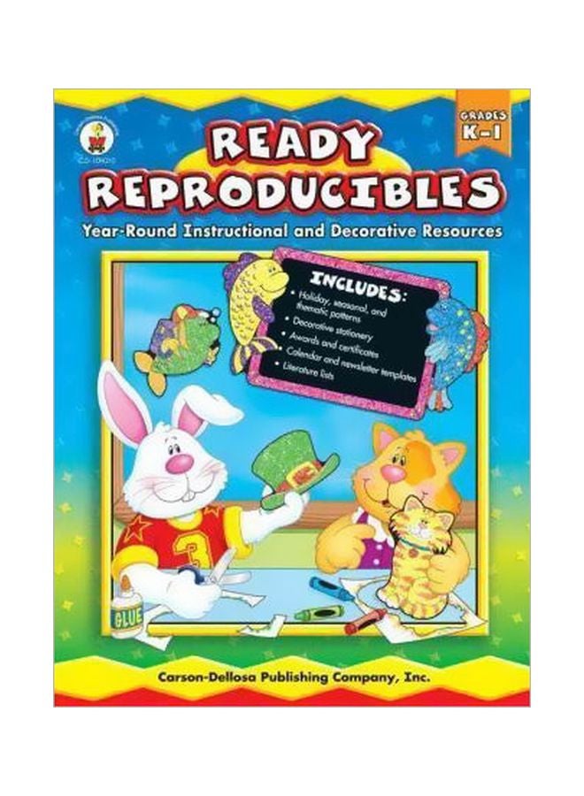 Ready Reproducibles, Grades K-1 Paperback English - 01 Sep 2004 