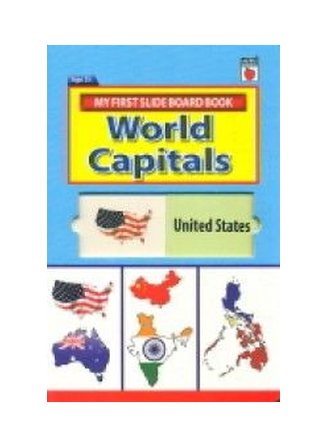 My First Slide Board Book - World Capital Hardcover English - 40544 