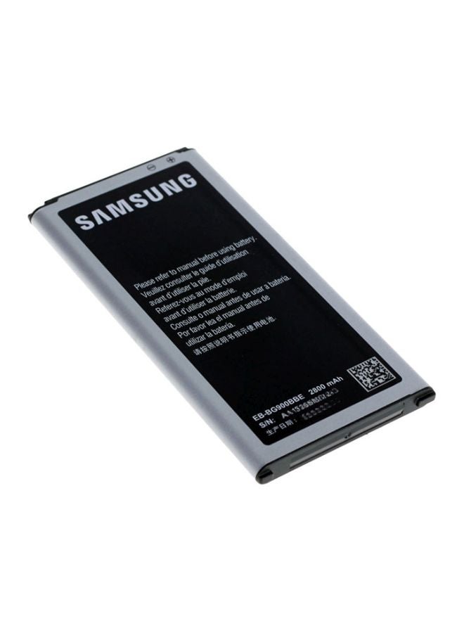 Samsung - 2800.0 mAh Replacement Battery For Samsung Galaxy S5 Black/Silver - Image 1