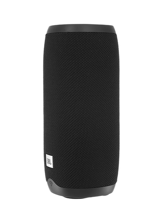 JBL - LINK 20 Smart Portable Bluetooth Speaker With Google Assistant Built In Black - Image 1
