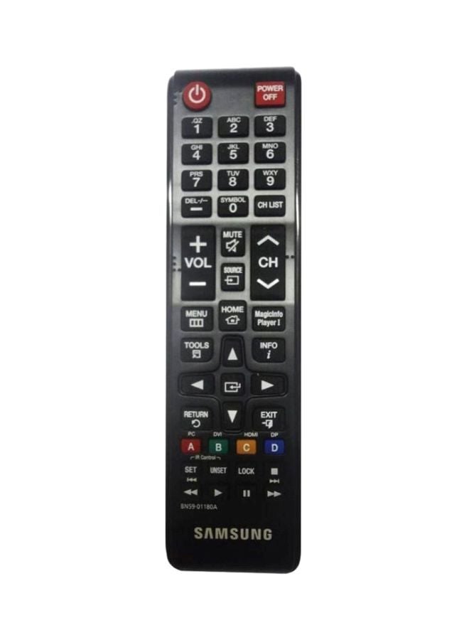 Samsung Remote Control For Samsung TV Black  - Image 1