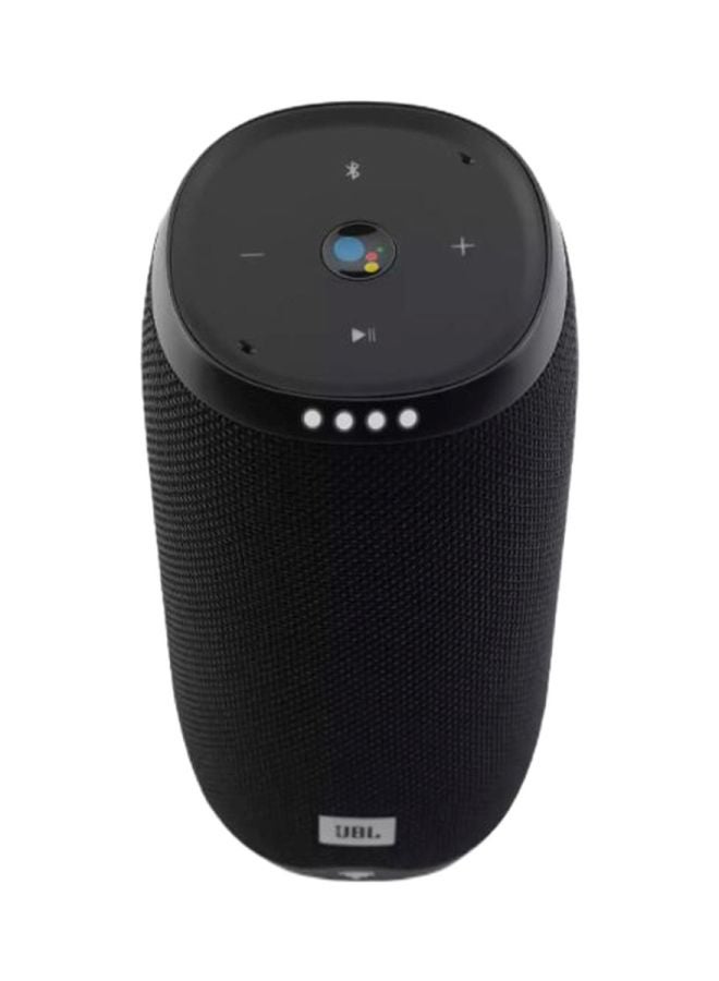 JBL - LINK 20 Smart Portable Bluetooth Speaker With Google Assistant Built In Black - Image 1
