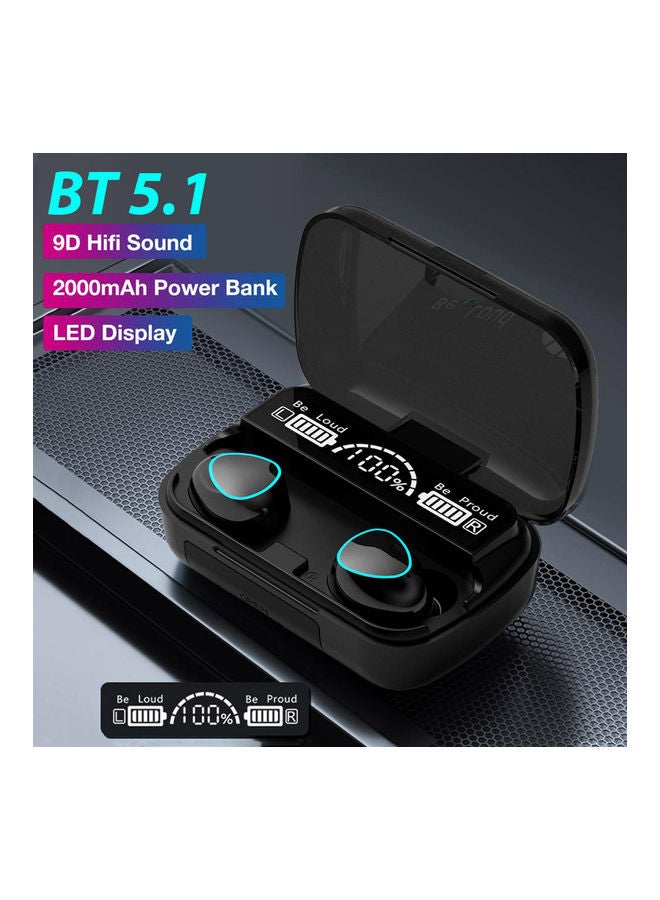 Generic - True In-Ear Wireless Bluetooth Earbuds Black - Image 1