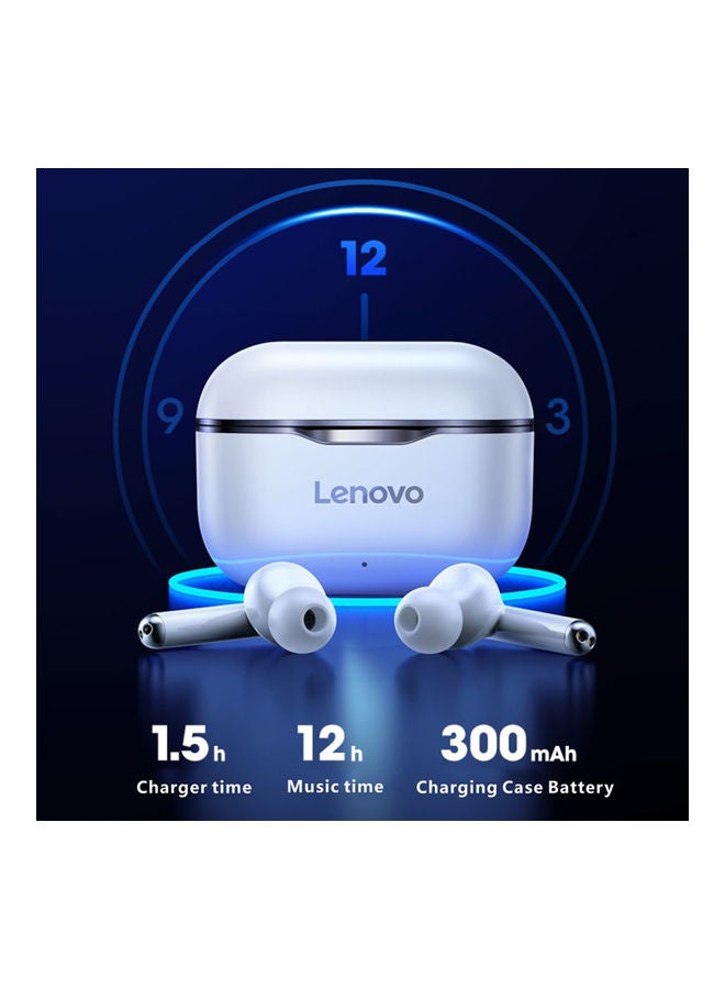 Lenovo Wireless Sports Bluetooth Earbuds Pure White - Image 4