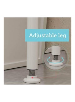 NuSense Metal Toilet Space Saver Shelf White 166cm  - Image 3