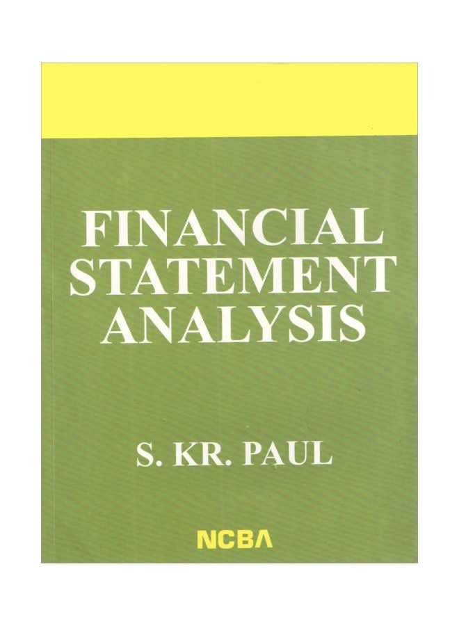 Financial Statement Analysis Paperback English by Santosh Kumar Paul - 01 Jan 2012 - v1607415261/N42765543A_1