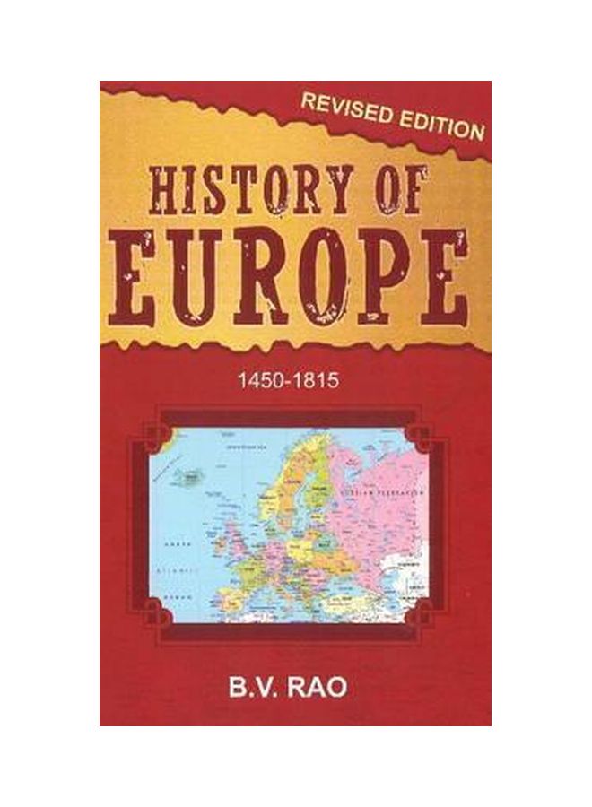 History Of Europe: 1450-1815 Paperback English by B V Rao - 43342 