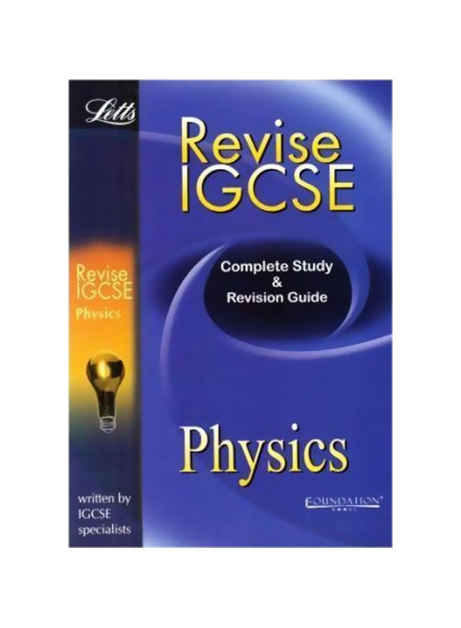 Revise IGCSE Physics: Complete Study And Revision Guide Paperback English by Graham Booth - 25 Oct 2007 