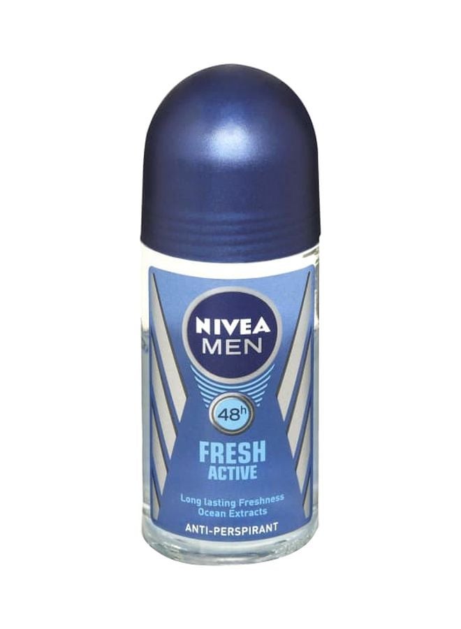 نيفيا مزيل رائحة العرق فريش أكتيف بكرة دوارة 50ملليلتر - Image 1