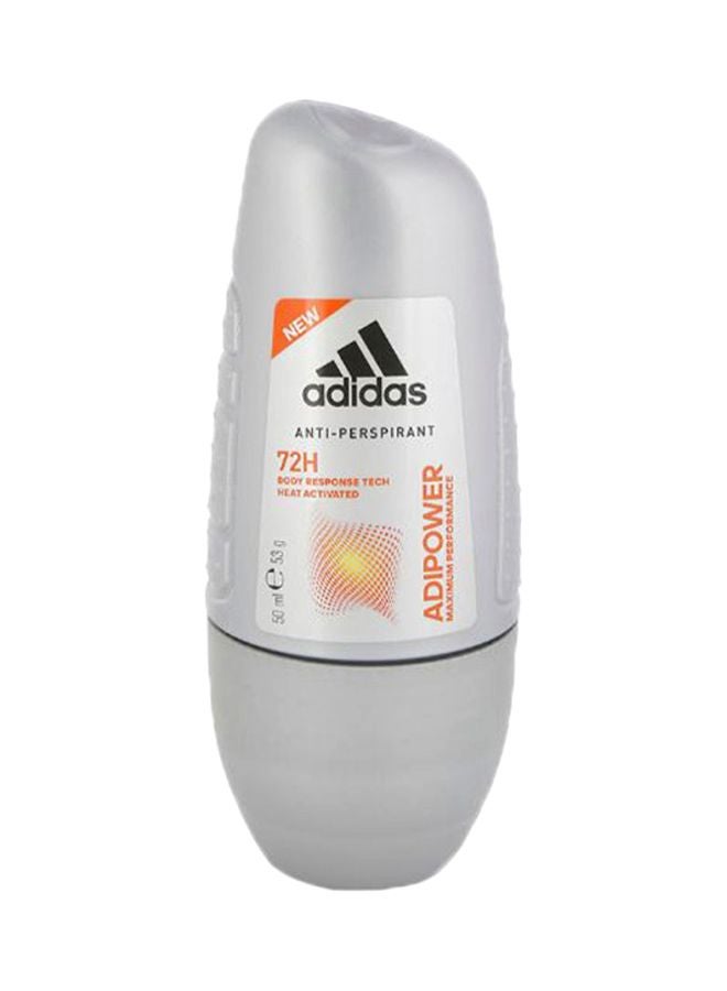 Adidas - Adipower Anti-Perspirant Roll-On For Him 50ml - Image 1