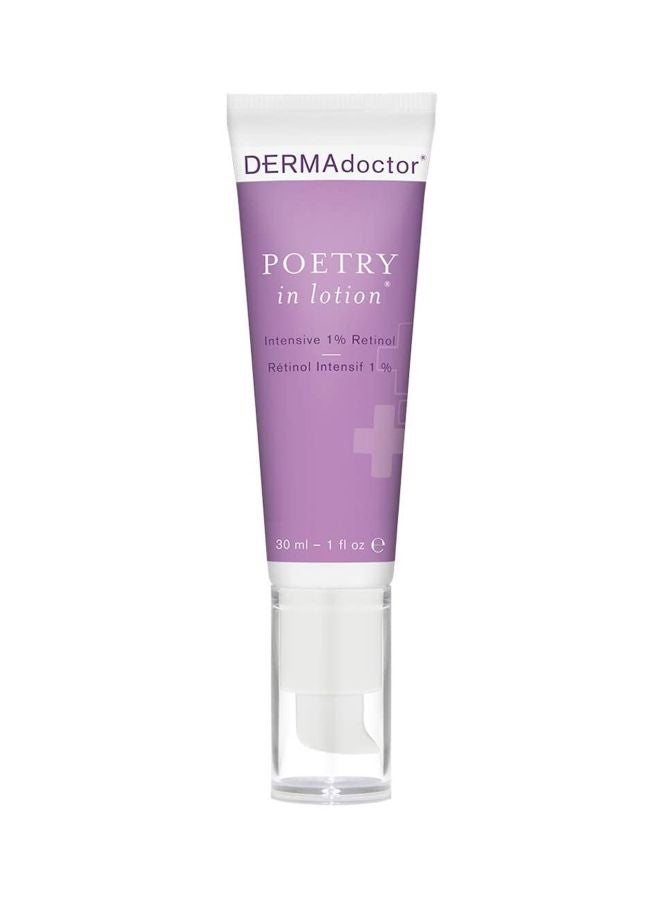 DERMAdoctor - Poetry In Lotion Intensive 1% Retinol, 30 ml 30ml - Image 1