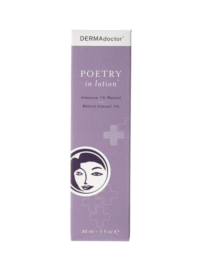 DERMAdoctor - Poetry In Lotion Intensive 1% Retinol, 30 ml 30ml - Image 1