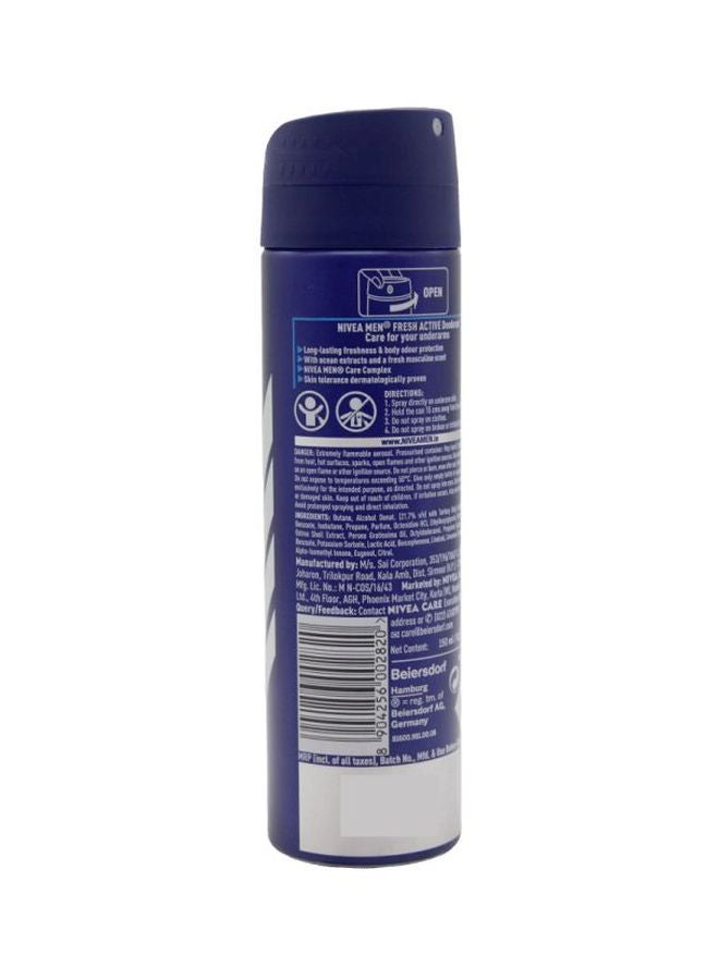 Nivea Pack Of 2 Fresh Active Deodorant 2x150ml - Image 2