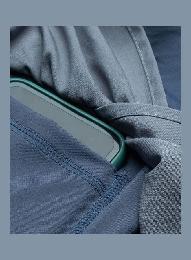 Generic - Double Layer Skorts Grey/Blue - Image 1