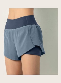 Double Layer Skorts Grey/Blue