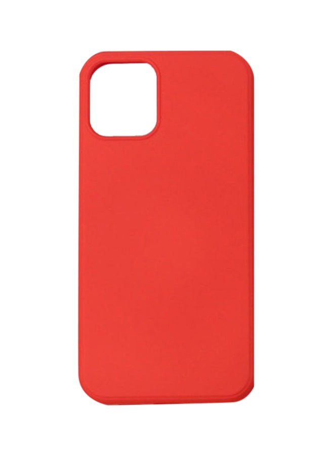 Foxcon Silicone Soft Protective Case Cover For Apple iPhone 12 Pro Max Red