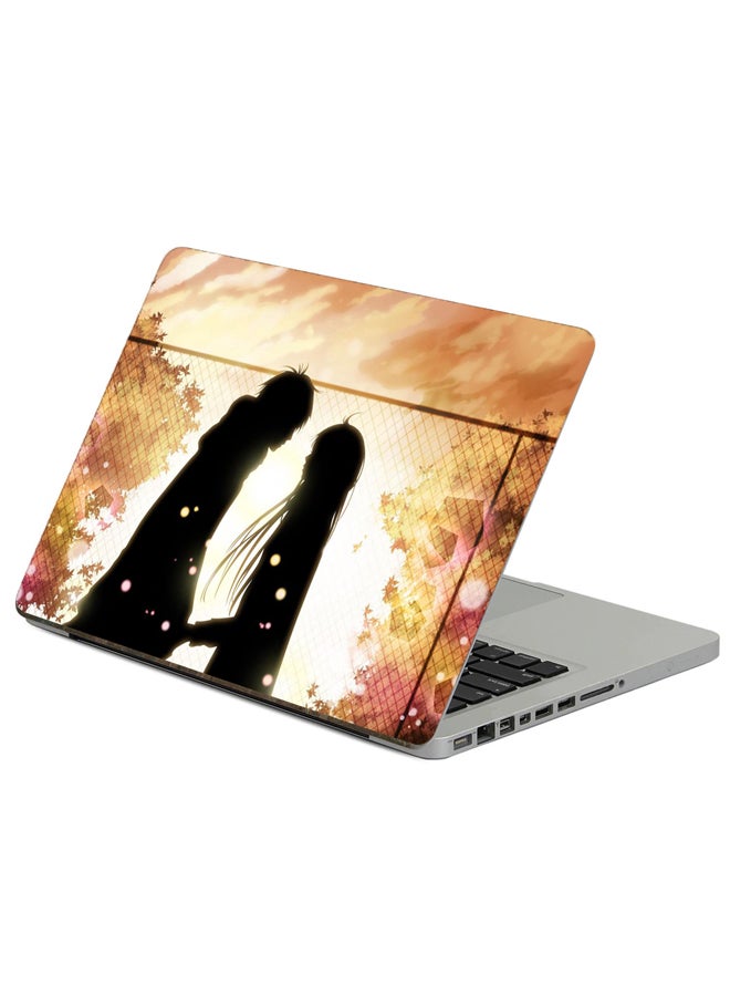 Fast Print Kimi Ni Todoke Girl Printed Laptop Skin Cover Multicolor