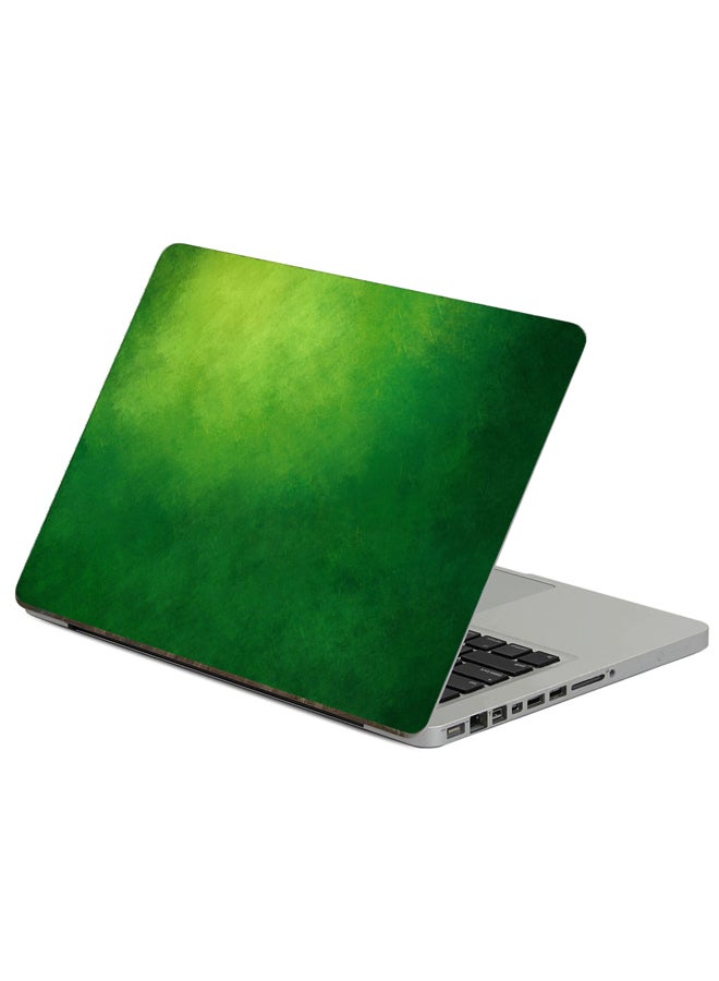 Fast Print Paint Grunge Printed Laptop Sticker Multicolor