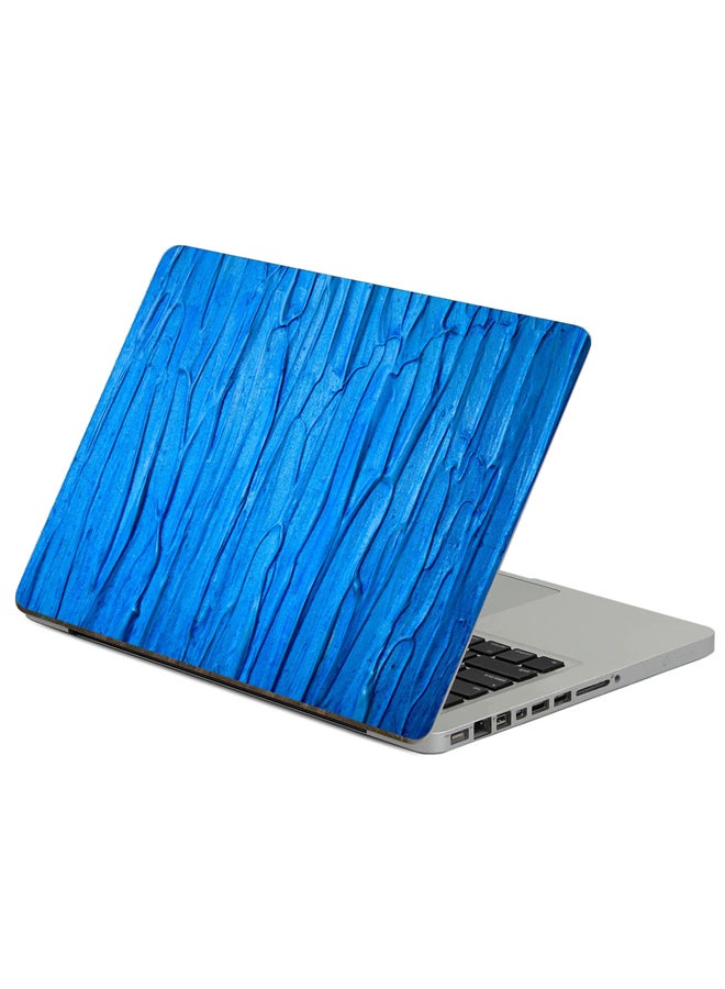 Texture Paint Printed Laptop Sticker Multicolor