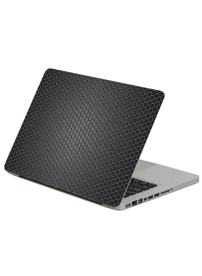 Fast Print Mesh Dark Printed Laptop Sticker Multicolor