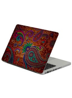 Pattern Texture Printed Laptop Sticker Multicolor