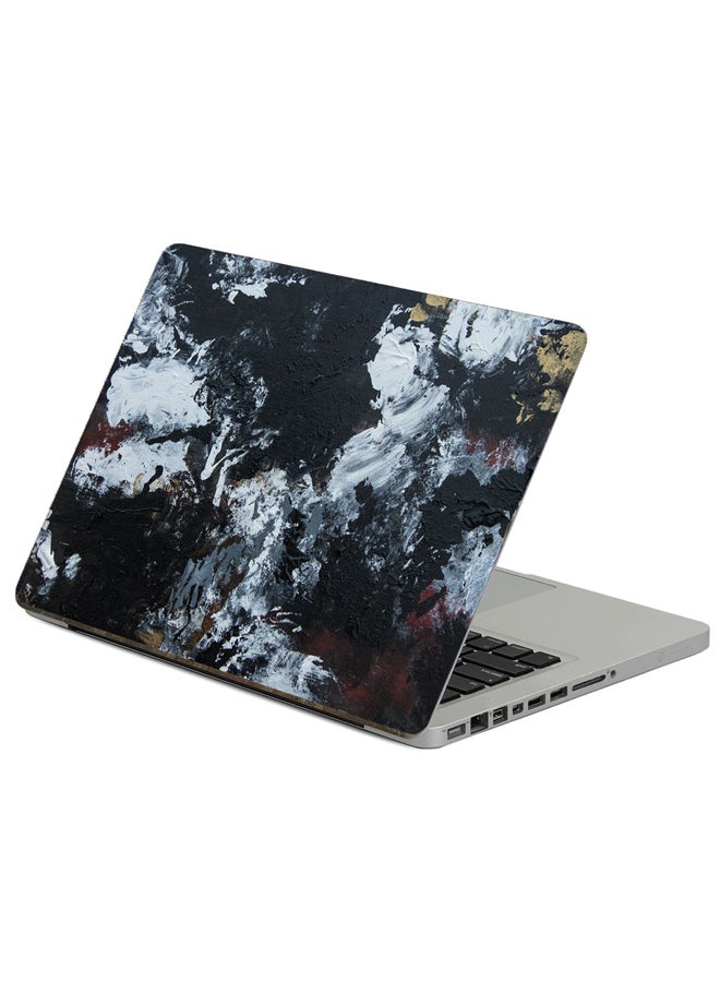 Fast Print Paint Canvas Printed Laptop Sticker Multicolor