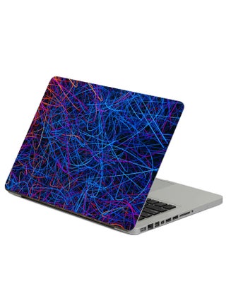 Lines Plexus Printed Laptop Sticker Multicolor - v1607419687/N40825950A_1