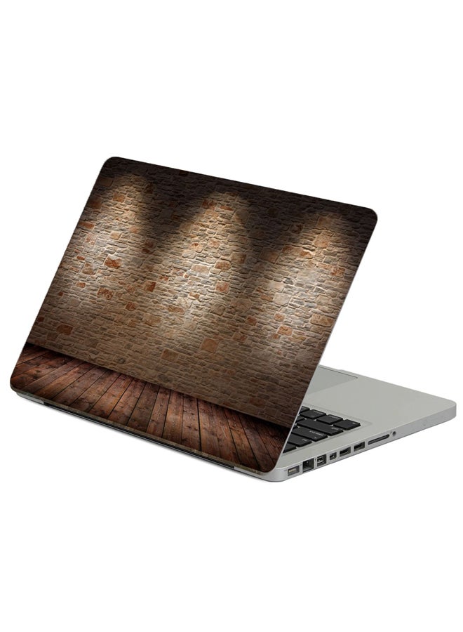 Fast Print Walls Floor Printed Laptop Sticker Multicolor